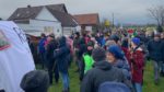 Protest gegen Hähnchenmastanlage in Enger