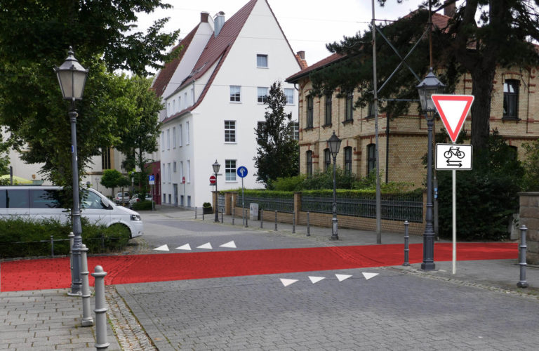 GRÜNE fordern Rad- und Fussverkehrsvorrang an den Straßenquerungen des Herforder Stadtwalls