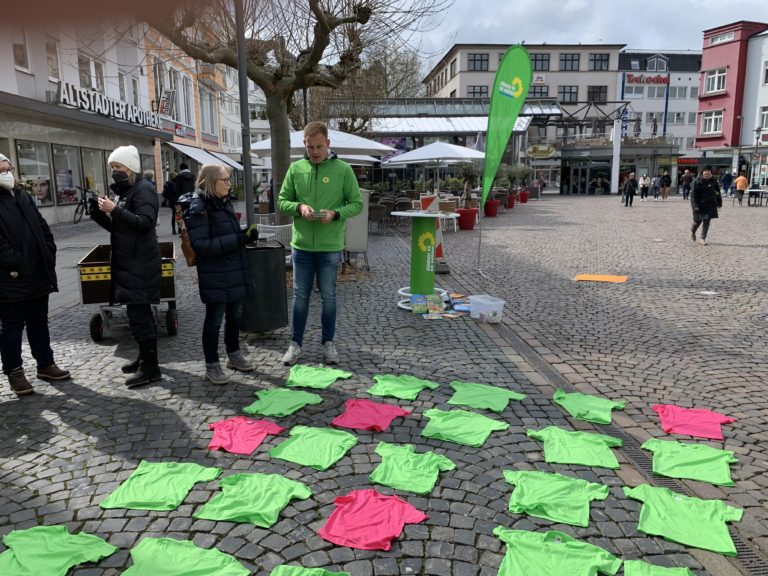 Herforder Grüne machen auf Kinderarmut in NRW aufmerksam