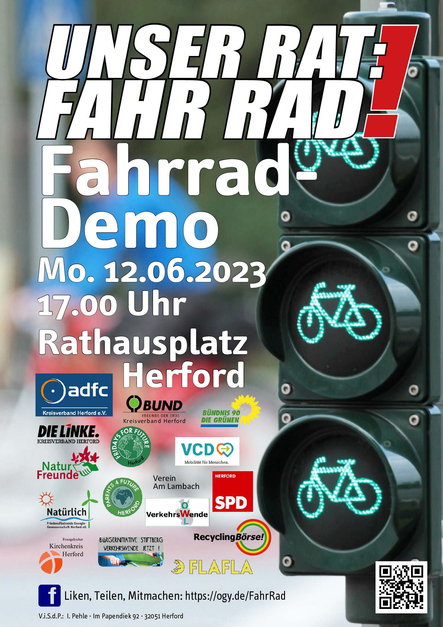 Fahrrad-Demo 2023