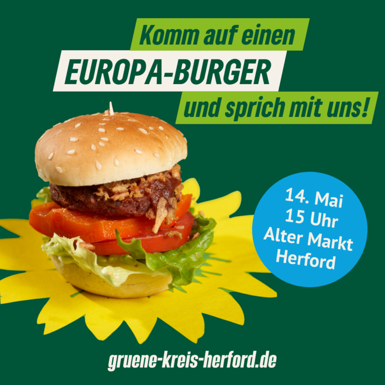 14. Mai: Burger-Mobil in Herford