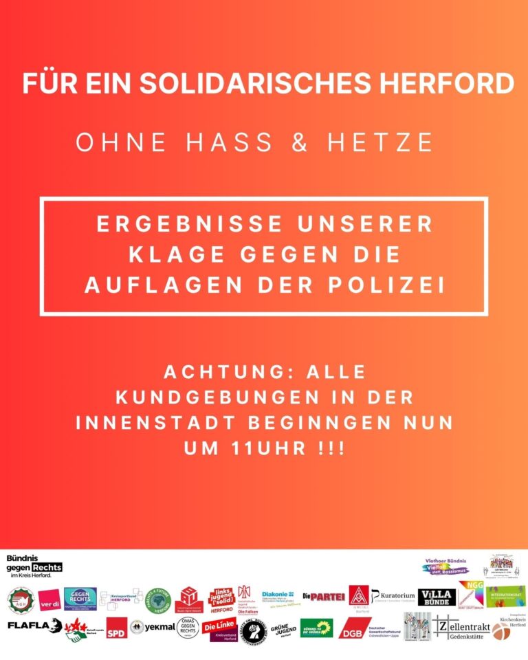 17. Mai : Gemeinsam gegen den rechten Aufmarsch