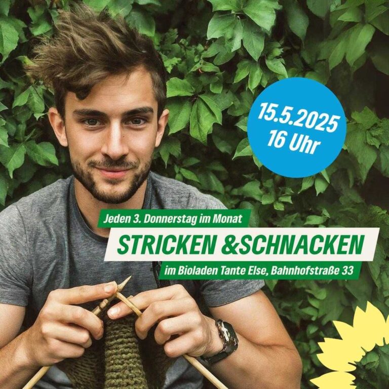 15. Mai: Stricken und Schnacken