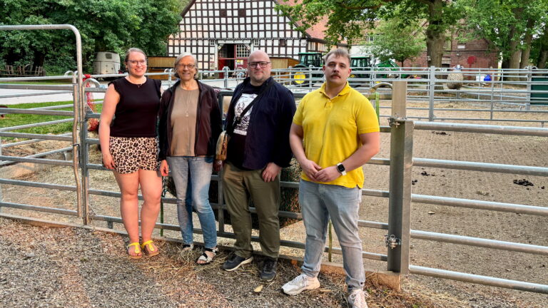 „Fraktion vor Ort“ auf Kreft’s Bauernhof