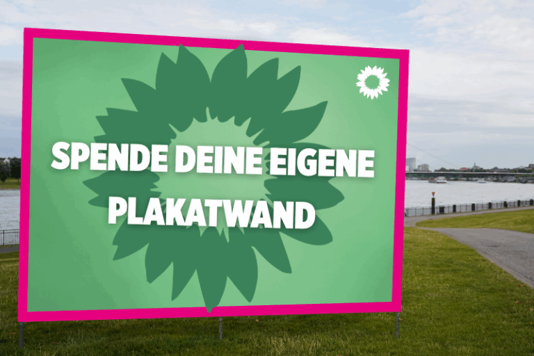 SPENDE DEINE PLAKATWAND