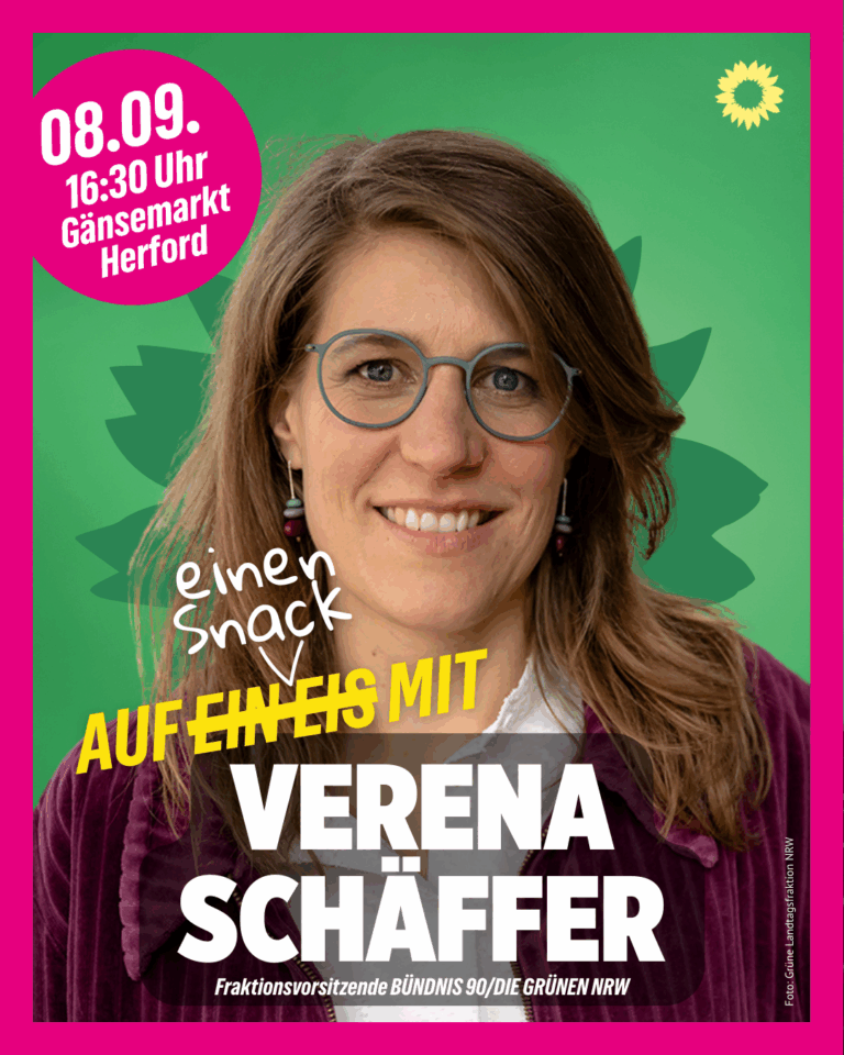 8. September: Auf einen Snack mit Verena Schäffer