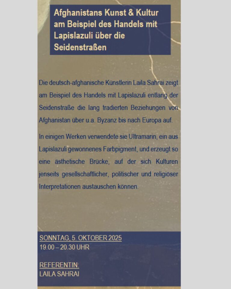 5. Oktober: Vortrag – ‚Begegnungsräume – Interkulturelle und diskriminierungskritische Perspektiven im Dialog‘