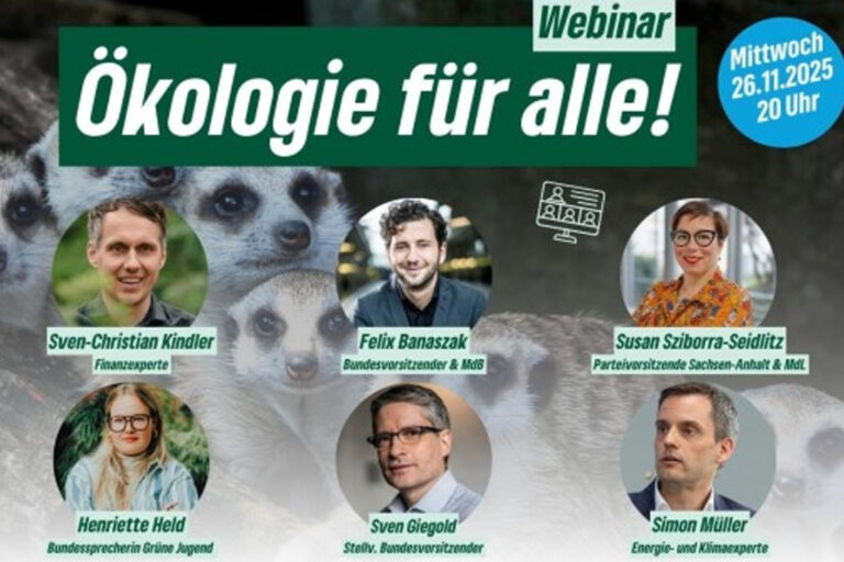 26.11: Webinar „Ökologie für alle!“
