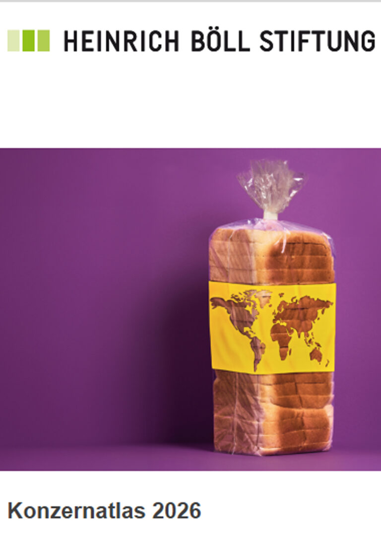 Der Konzernatlas 2026 ist da – Daten und Fakten zur Agrar- und Lebensmittelindustrie