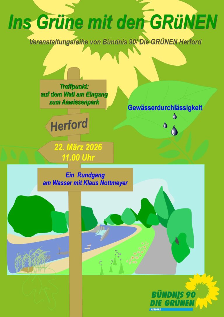 INS GRÜNE MIT DEN GRÜNEN