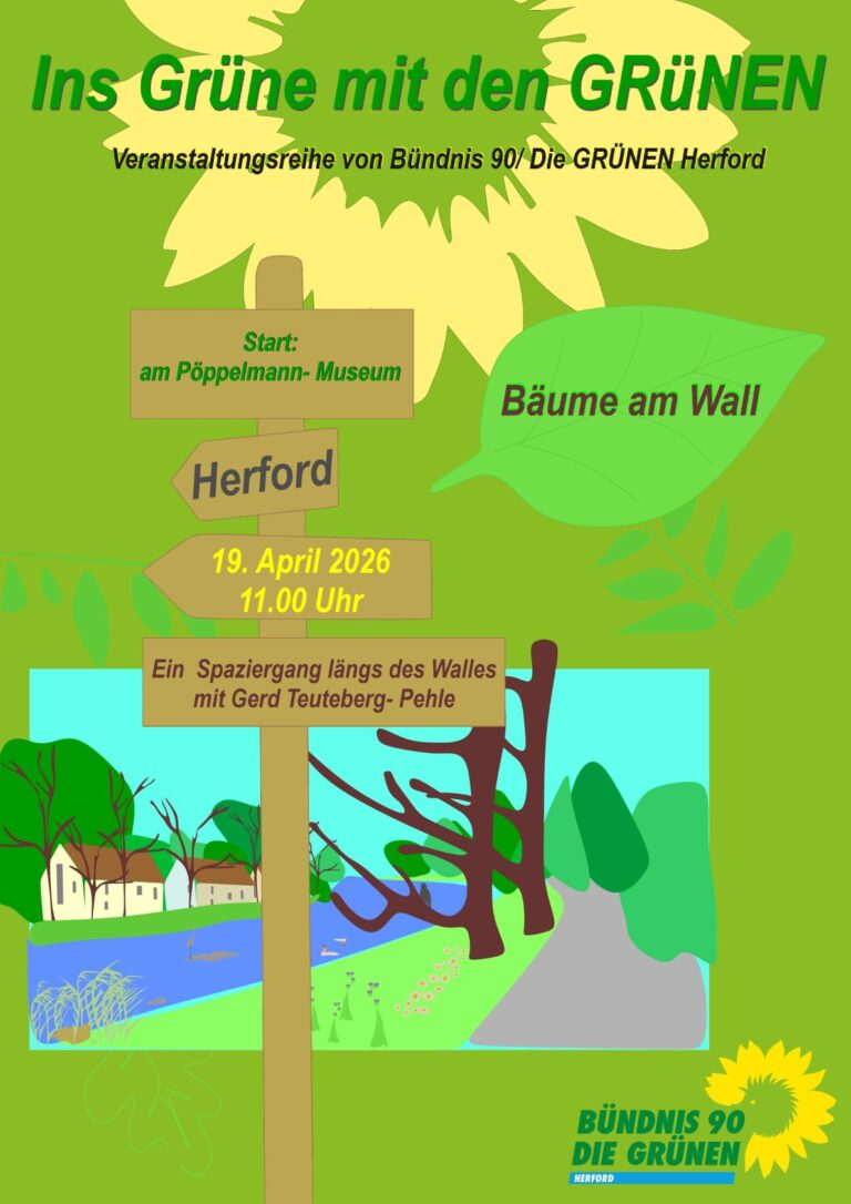 INS GRÜNE MIT DEN GRÜNEN