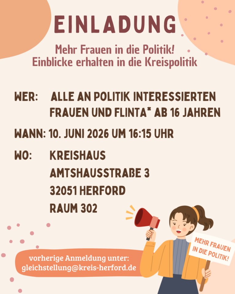 10. Juni: Mehr Frauen in die Politik