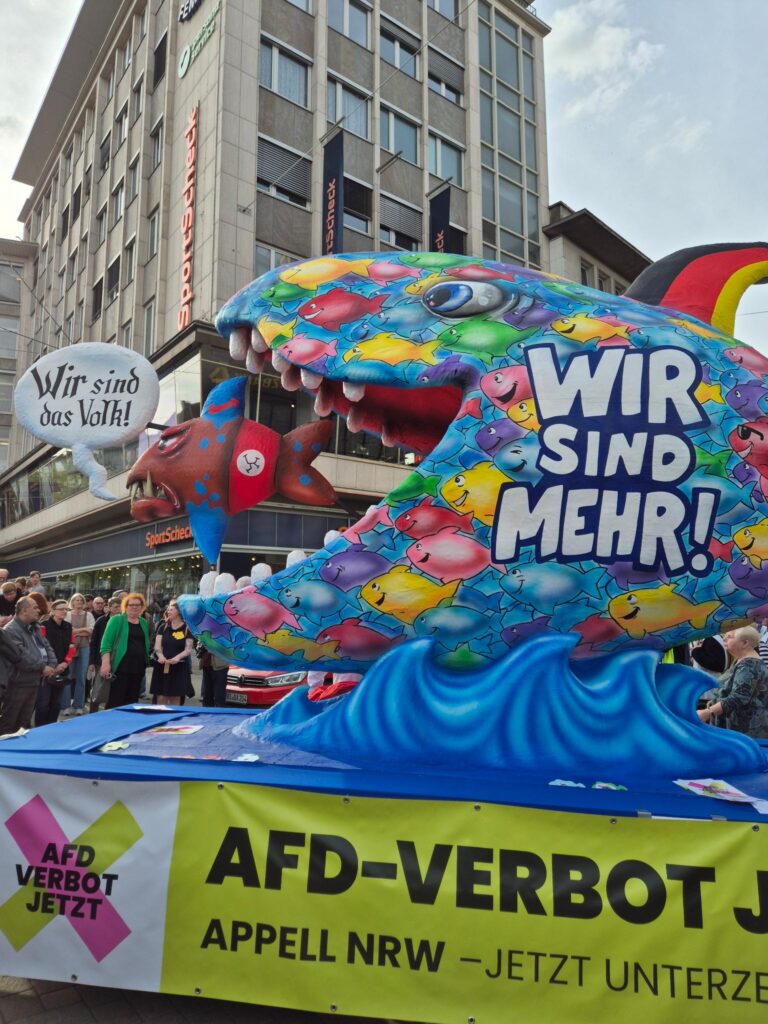 Kreisverband unterstützt NRW-Appell „AfD-Verbot jetzt!“