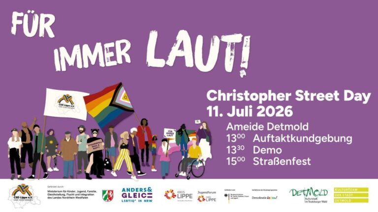 11.Juli: CSD in Lippe