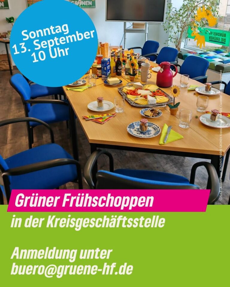 13. September: Frühschoppen